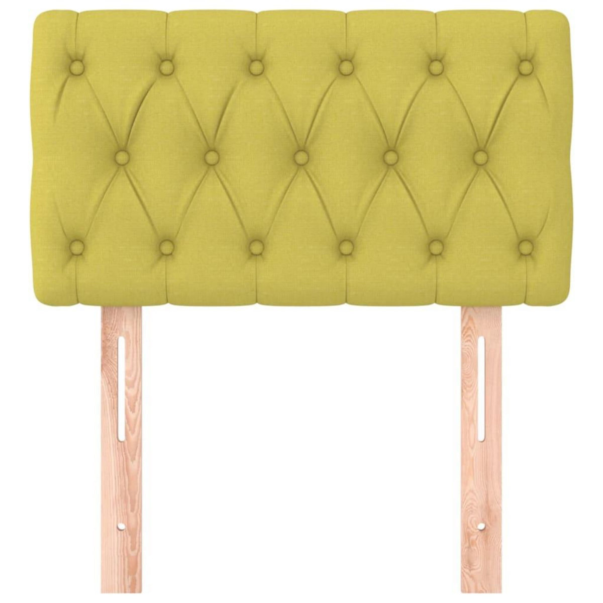 VIDAXL Tete de lit Vert 80x7x78/88 cm Tissu