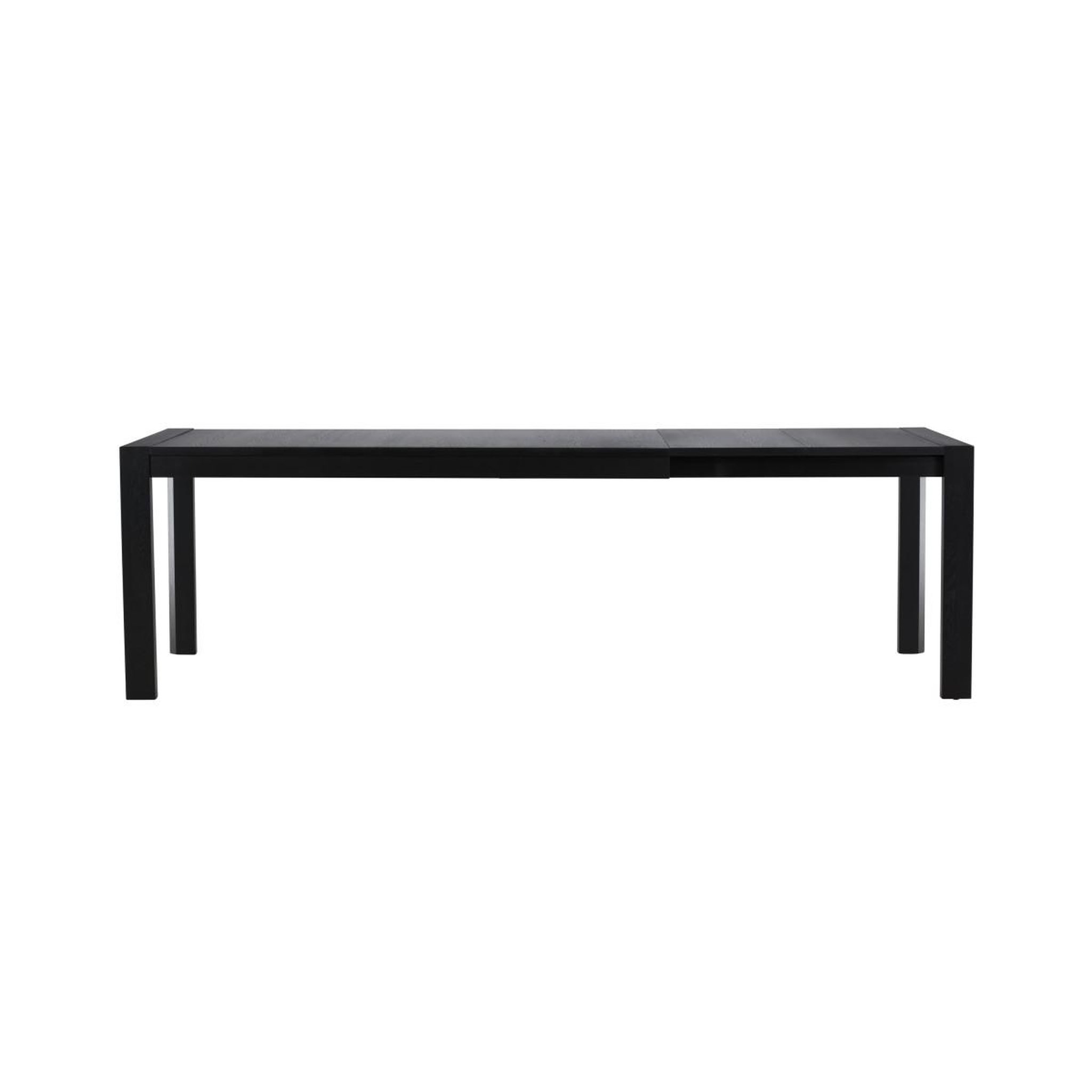 Voir la diapositive 4 : Paris Prix Table à manger extensible en bois  slider  170-250cm noir