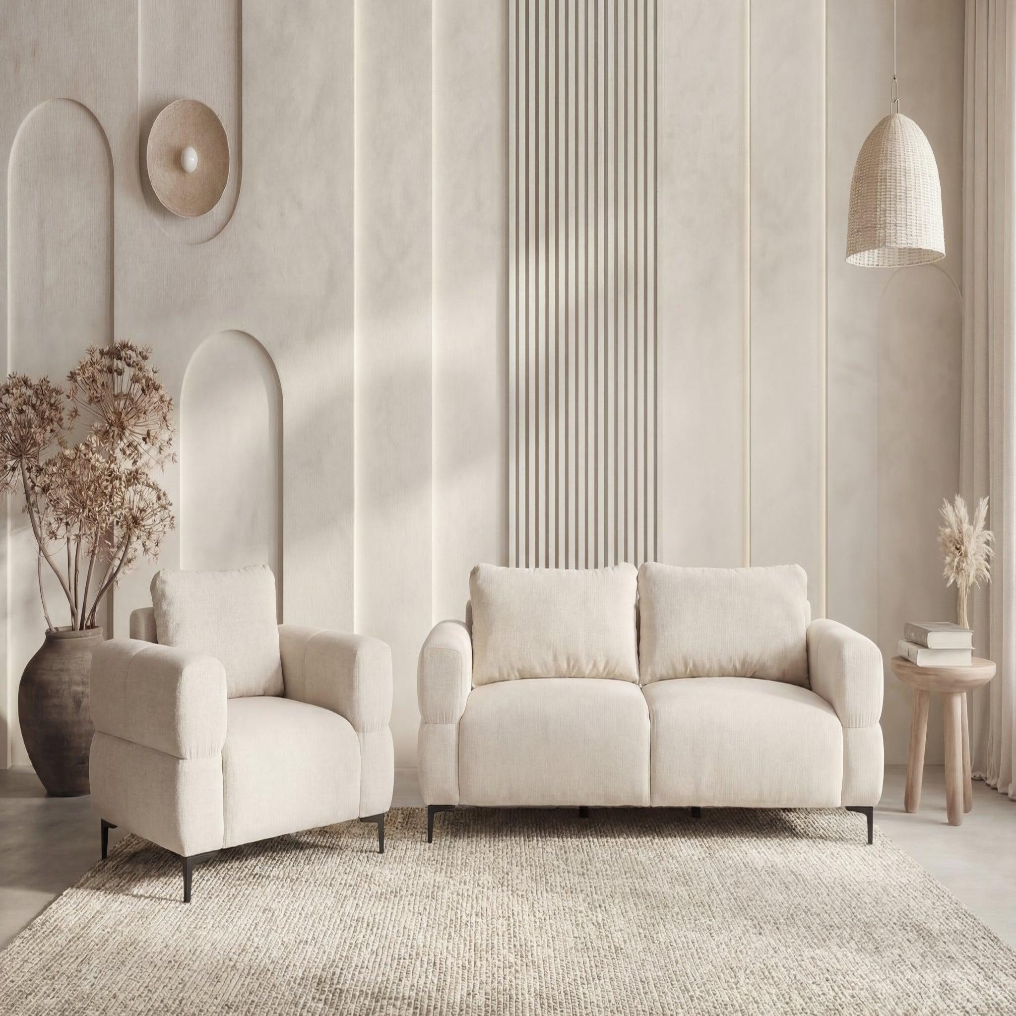 Voir la diapositive 6 : CASANOVA PARIS Elton - fauteuil en tissu lisse