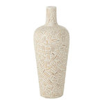 Paris Prix Vase Déco en Ciment  Lauwra  60cm Blanc