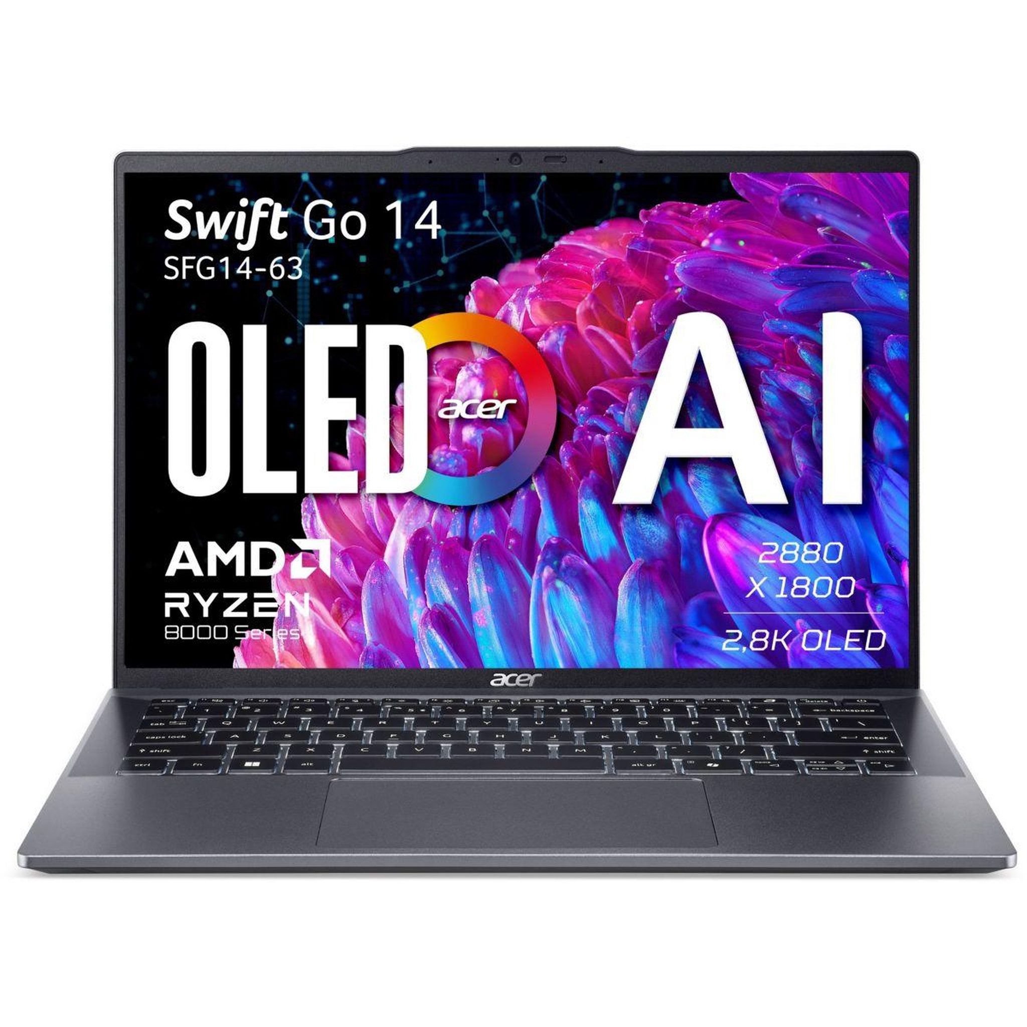 Voir la diapositive 1 : ACER Ordinateur portable Swift GO AI SFG14-63-R03J