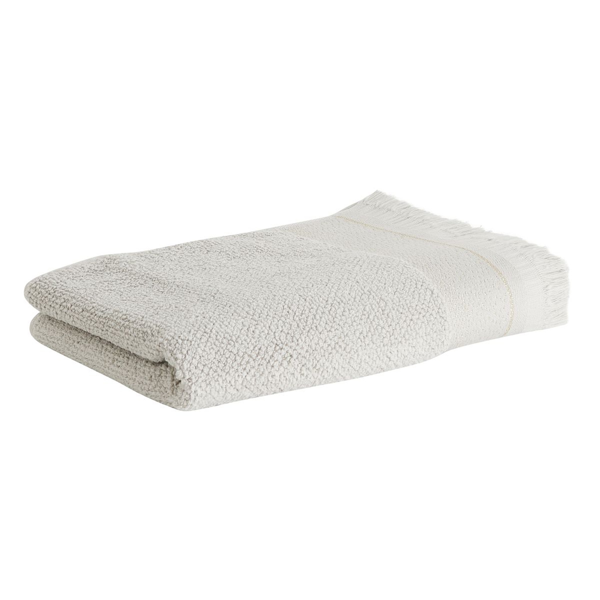 Voir la diapositive 2 : ACTUEL Maxi drap de bain uni en coton qualité zéro twist 500 g/m²