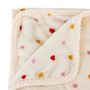 Voir la diapositive 2 : ATMOSPHERA Plaid enfant Amour en flanelle 70x100cm