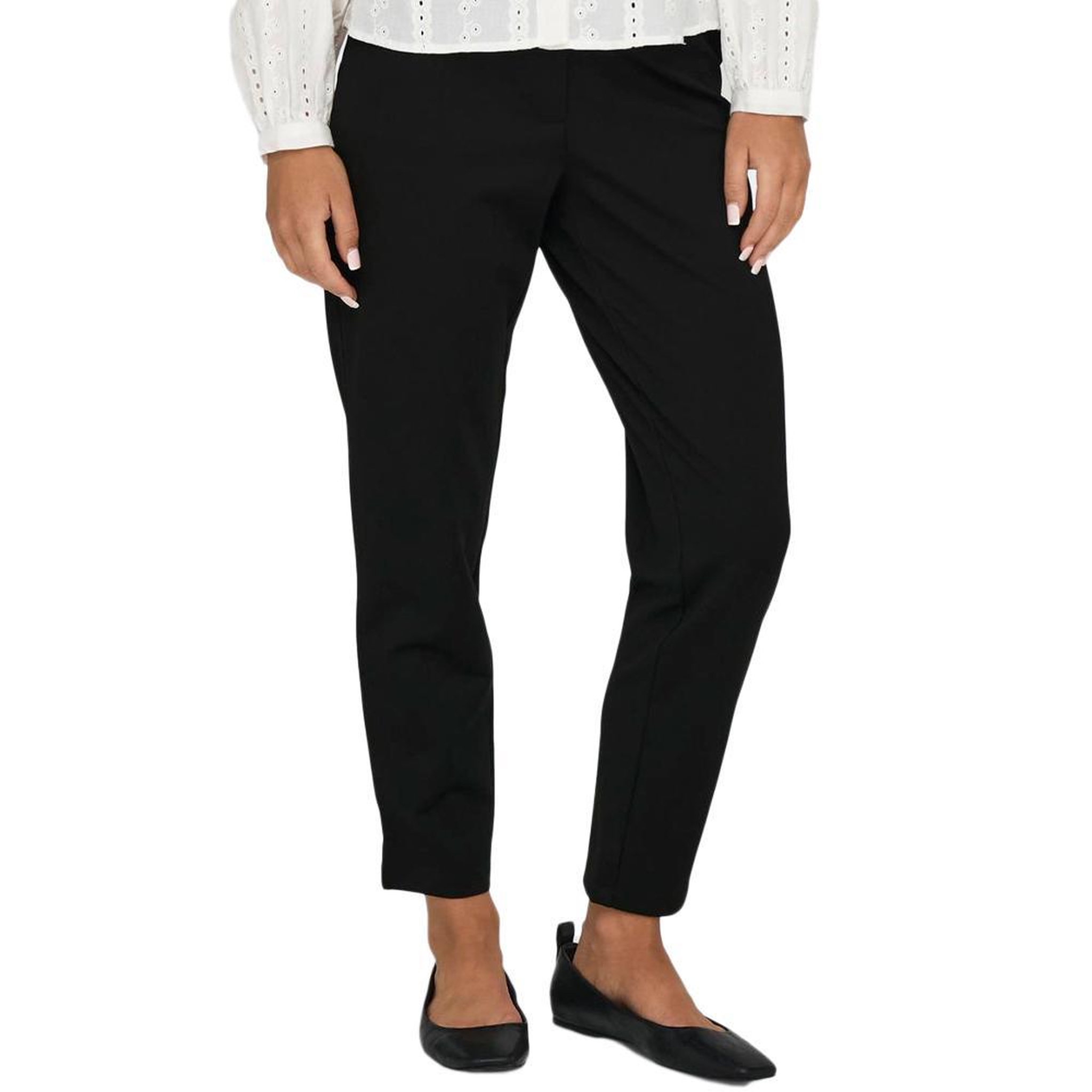 JACQUELINE DE YONG Pantalon Noir Femme JDY New Pretty. Coloris disponibles : Noir