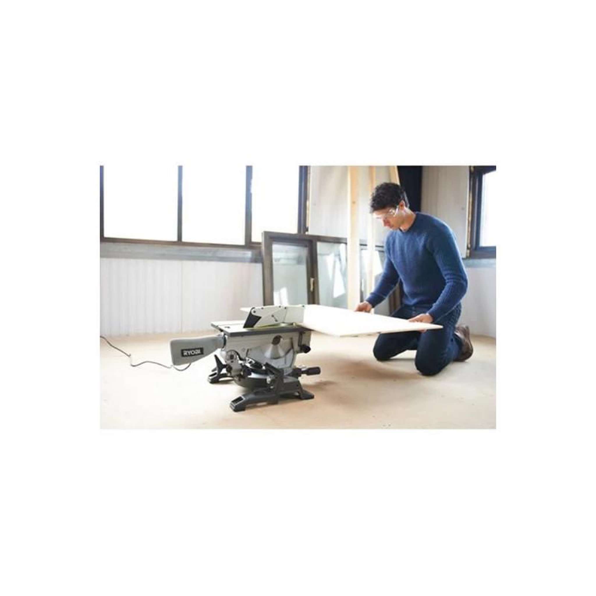 Voir la diapositive 3 : Ryobi Scie combinée table et onglet électrique RYOBI 1800W 254mm RTMS1800-G