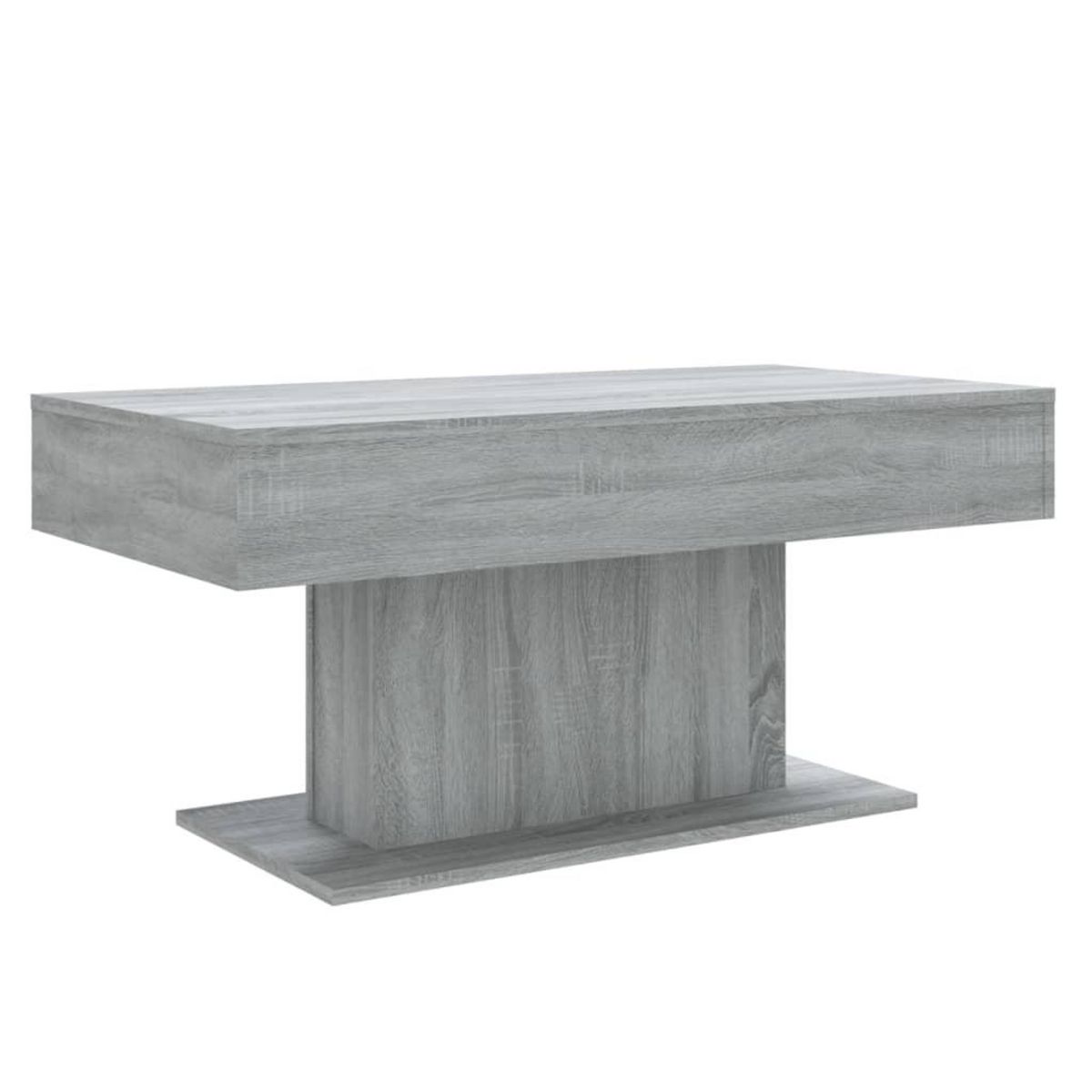 VIDAXL Table basse Sonoma gris 96x50x45 cm Bois d'ingenierie