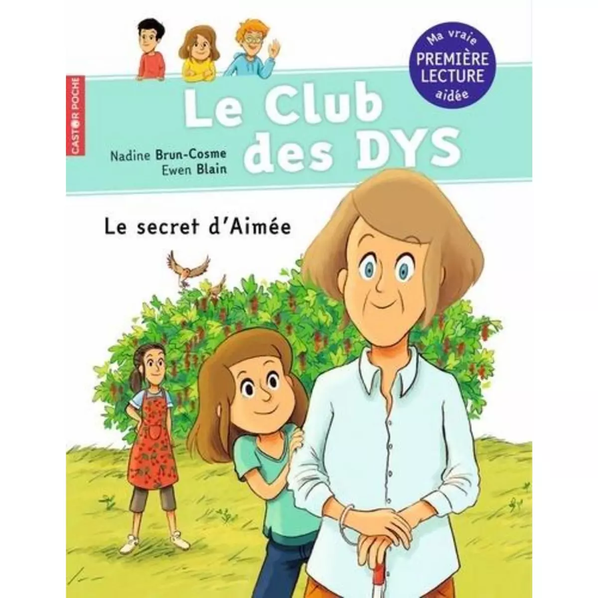  LE CLUB DES DYS TOME 6 : LE SECRET D'AIMEE [ADAPTE AUX DYS], Brun-Cosme Nadine