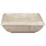 Voir la diapositive 4 : VIDAXL Lavabo Creme 50x35x10 cm Marbre