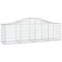 Voir la diapositive 3 : VIDAXL Paniers a gabions arques 40 pcs 200x50x60/80 cm fer galvanise