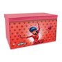 Voir la diapositive 1 : Fun House FUN HOUSE Miraculous Coffre a jouets - Pliable - 55,5 x 34,5 x 34 cm - Pour enfant