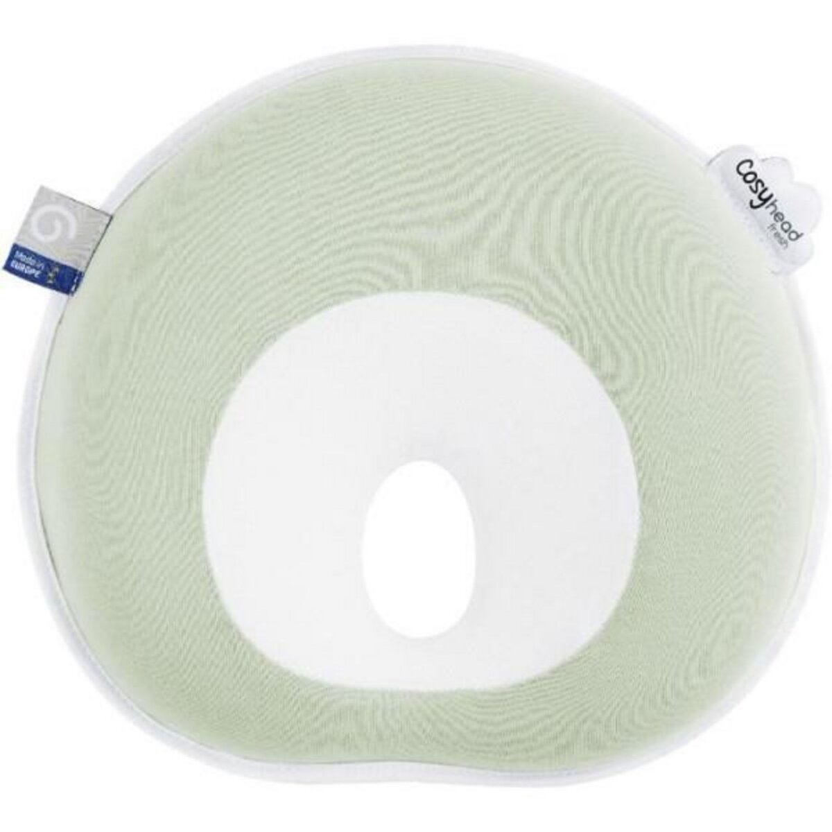 BABYMOOV Cale tete bébé - BABYMOOV - Cosyhead - Morphologique pour bébé - Coton bio certifié oeko-Tex - Fresh Sage Green