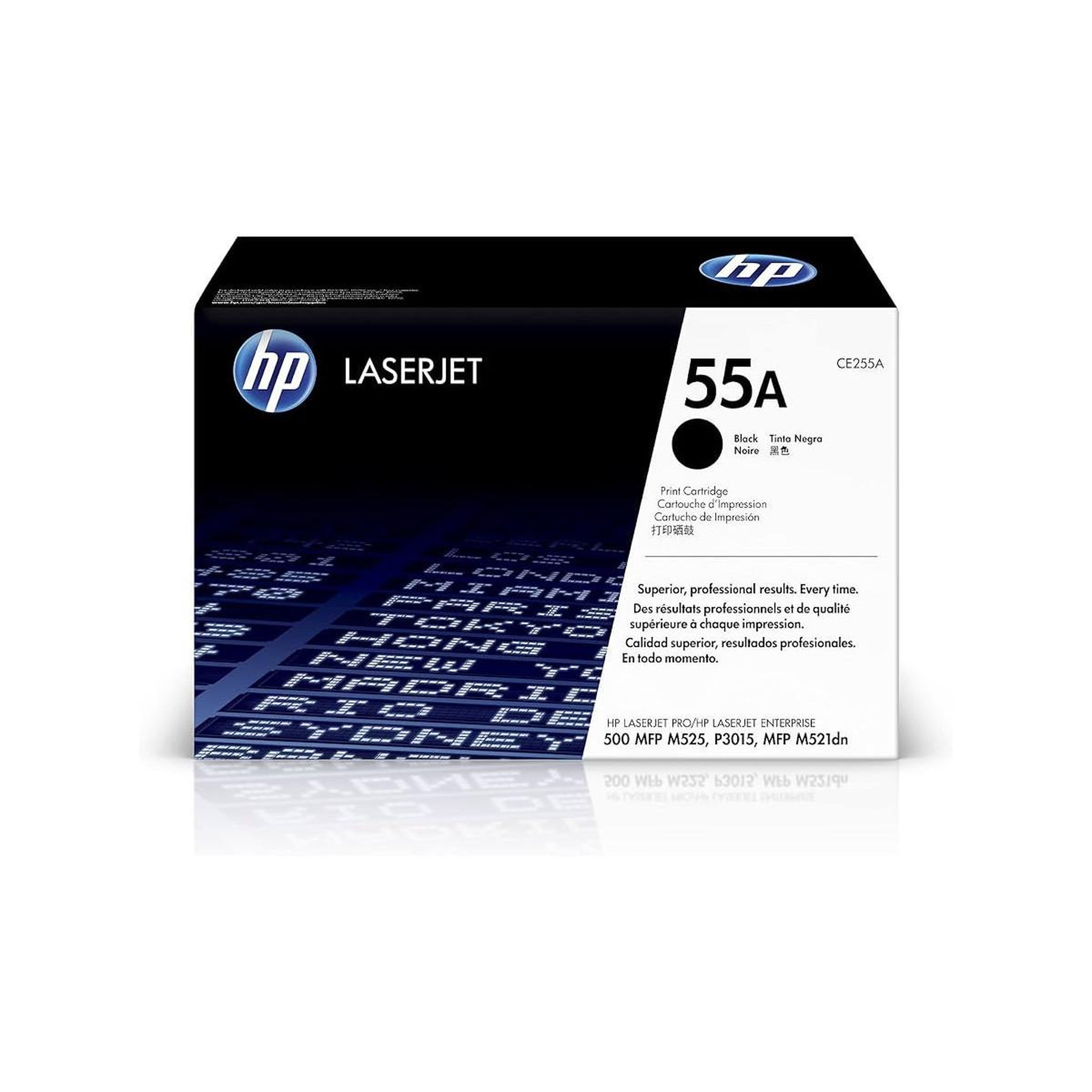 HP Cartouche de toner originale hp 55x ce255x noir haute capacité laserjet