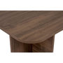 Voir la diapositive 5 : TOILINUX Table basse design effet bois foncé LEANDRO - Marron