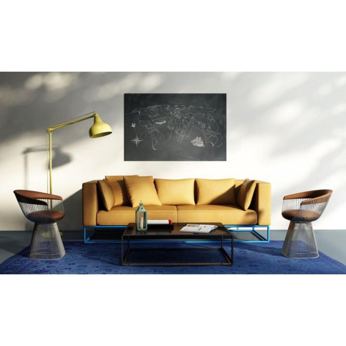 Paris Prix Tableau Imprimé  Voyage Autour du Monde