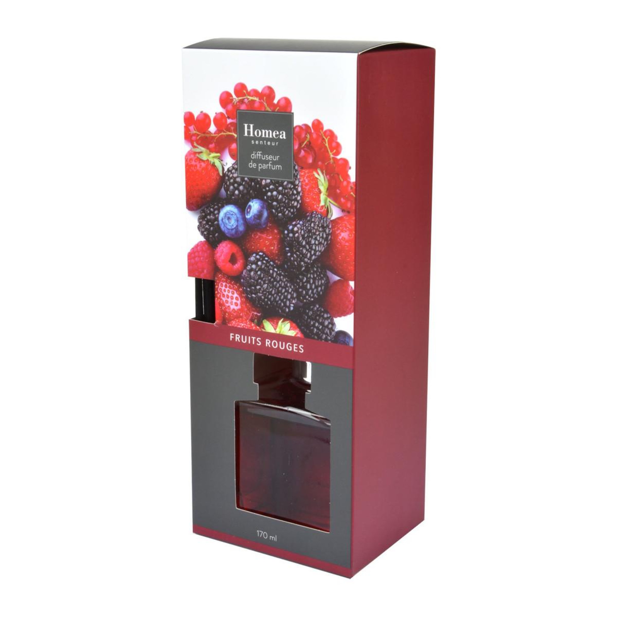 Voir la diapositive 3 : HOMEA Diffuseur de Parfum  Essentiel II  170ml Fruits Rouges
