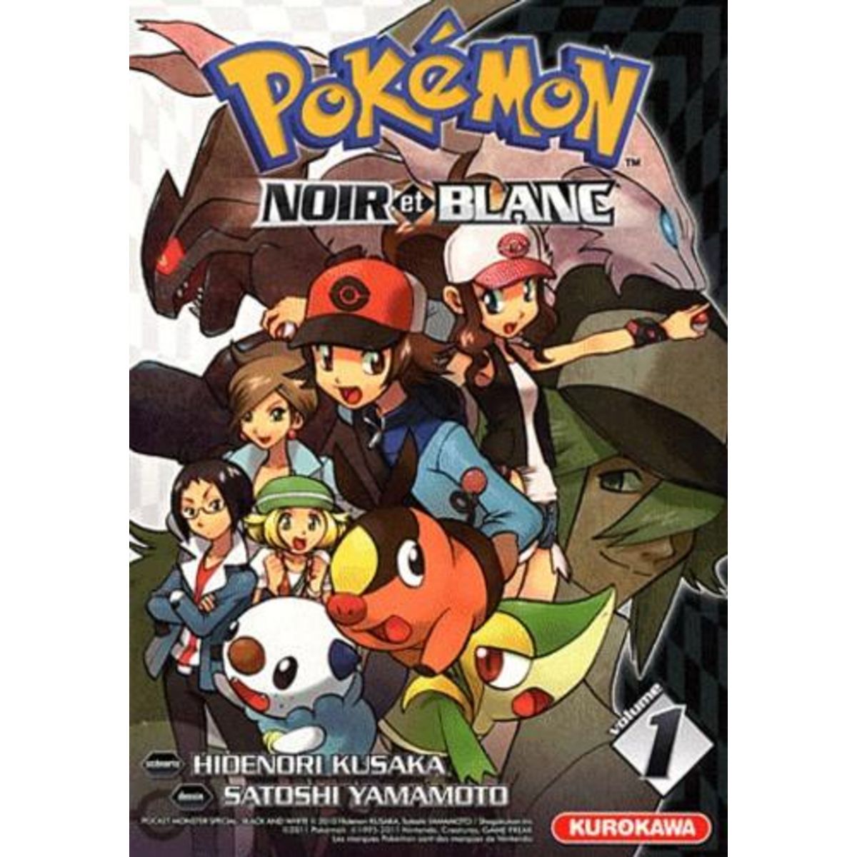 POKEMON NOIR ET BLANC TOME 1, Kusaka Hidenori