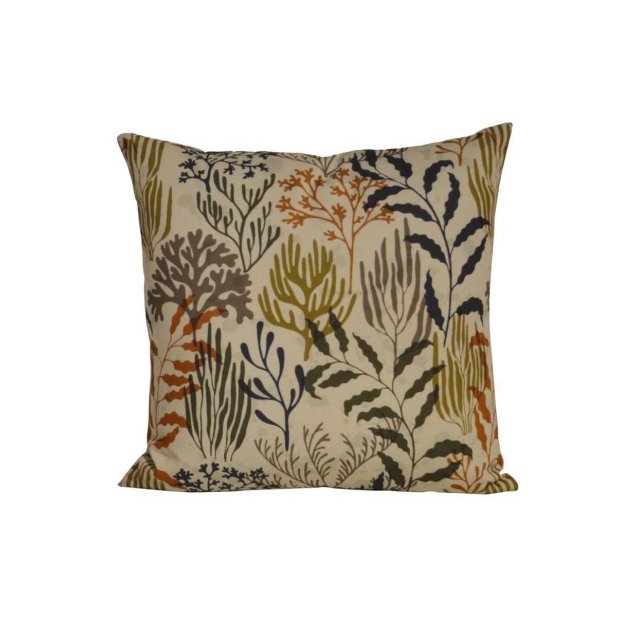 Proloisirs Coussin déhoussable exterieur décor Motif Graphique chevron noir 45 x 45 cm