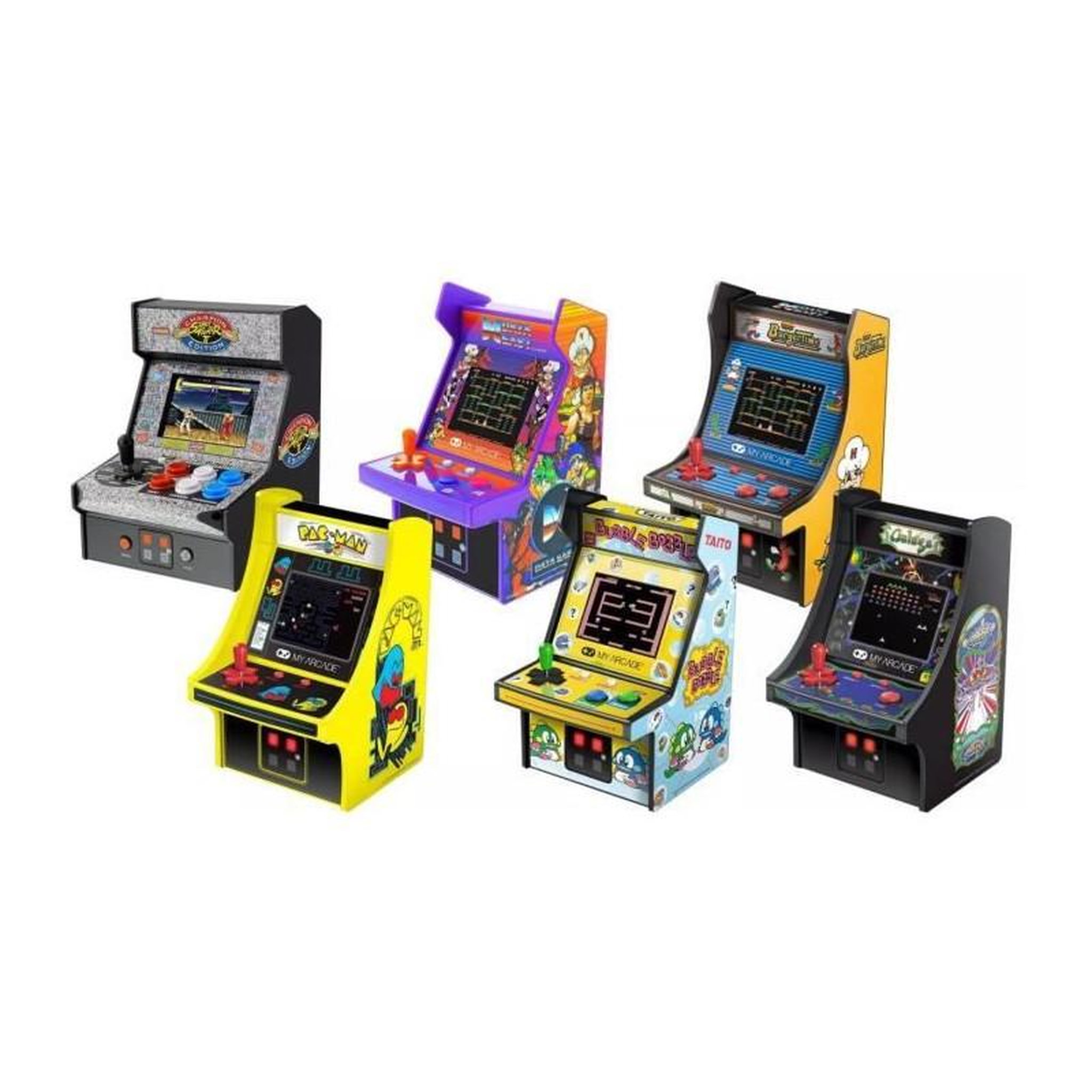 Voir la diapositive 3 : MY ARCADE Micro Player PRO - Pac-Man - Jeu rétrogaming - Ecran 7cm Haute Résolution