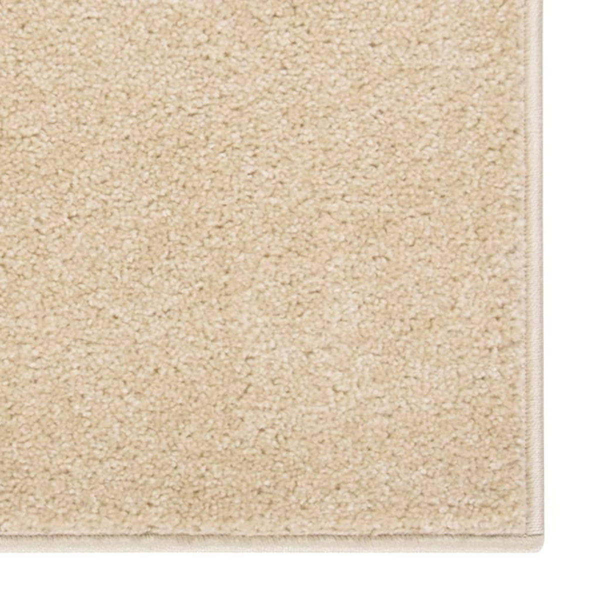 VIDAXL Tapis a poils courts 120x170 cm Beige