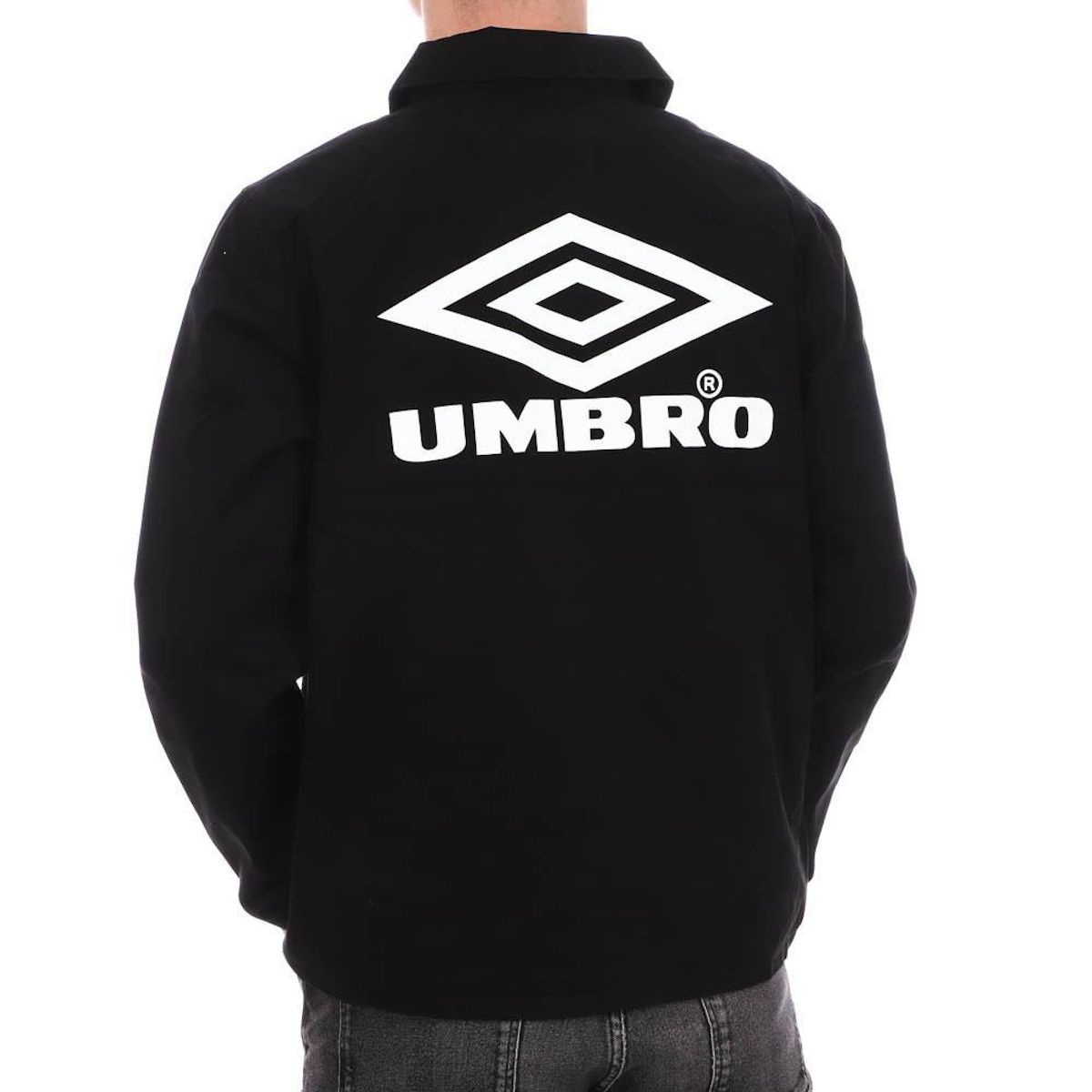 UMBRO Veste noir homme Umbro Herit Drill Top