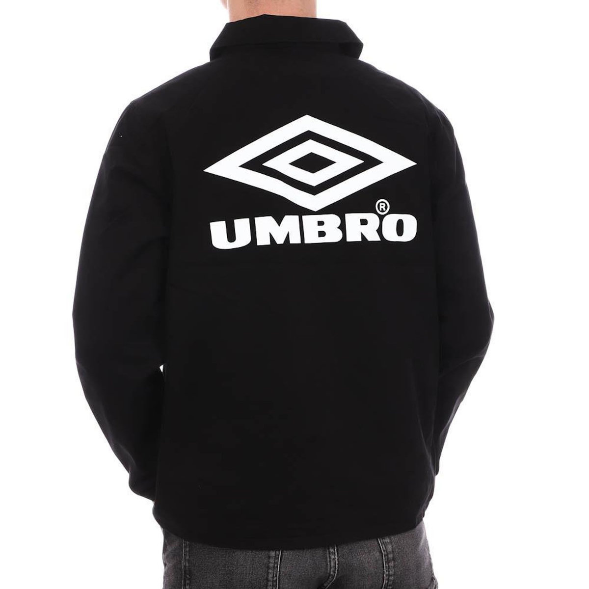 UMBRO Veste noir homme Umbro Herit Drill Top