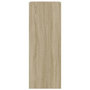 Voir la diapositive 5 : VIDAXL Armoire a chaussures chene sonoma 52x37,5x100 cm