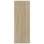Voir la diapositive 5 : VIDAXL Armoire a chaussures chene sonoma 52x37,5x100 cm