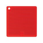 MASTRAD Manique carrée en silicone - rouge MASTRAD - F83415