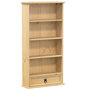 Voir la diapositive 2 : VIDAXL Armoire a CD  52x17,5x103 cm bois de pin massif