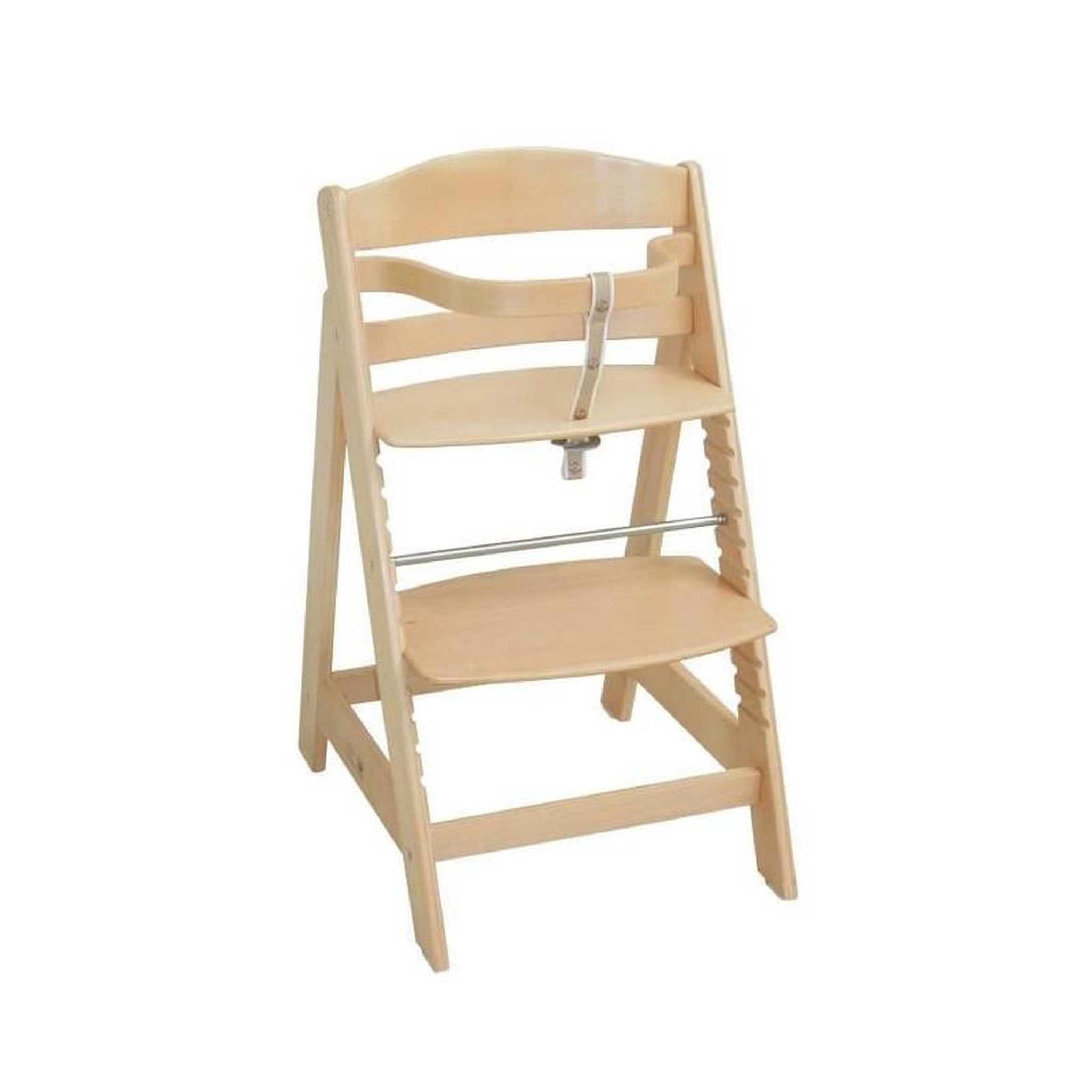 Roba Chaise Haute Évolutive Sit Up III en Bois - ROBA - Réglable en Hauteur - Naturel