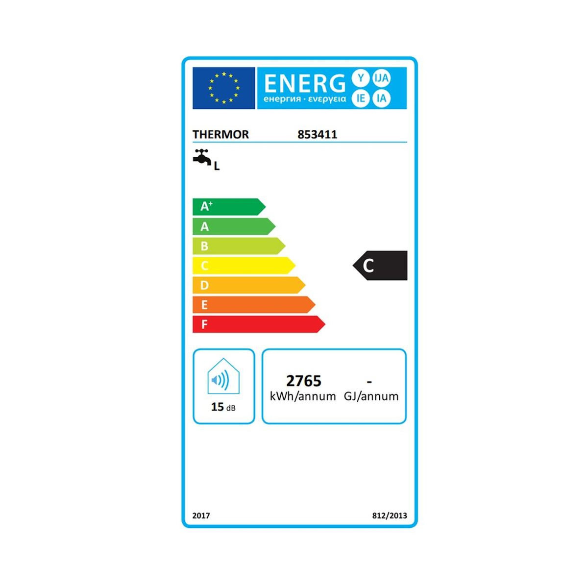 Thermor Chauffe-eau électrique 200l horizontal - 853411