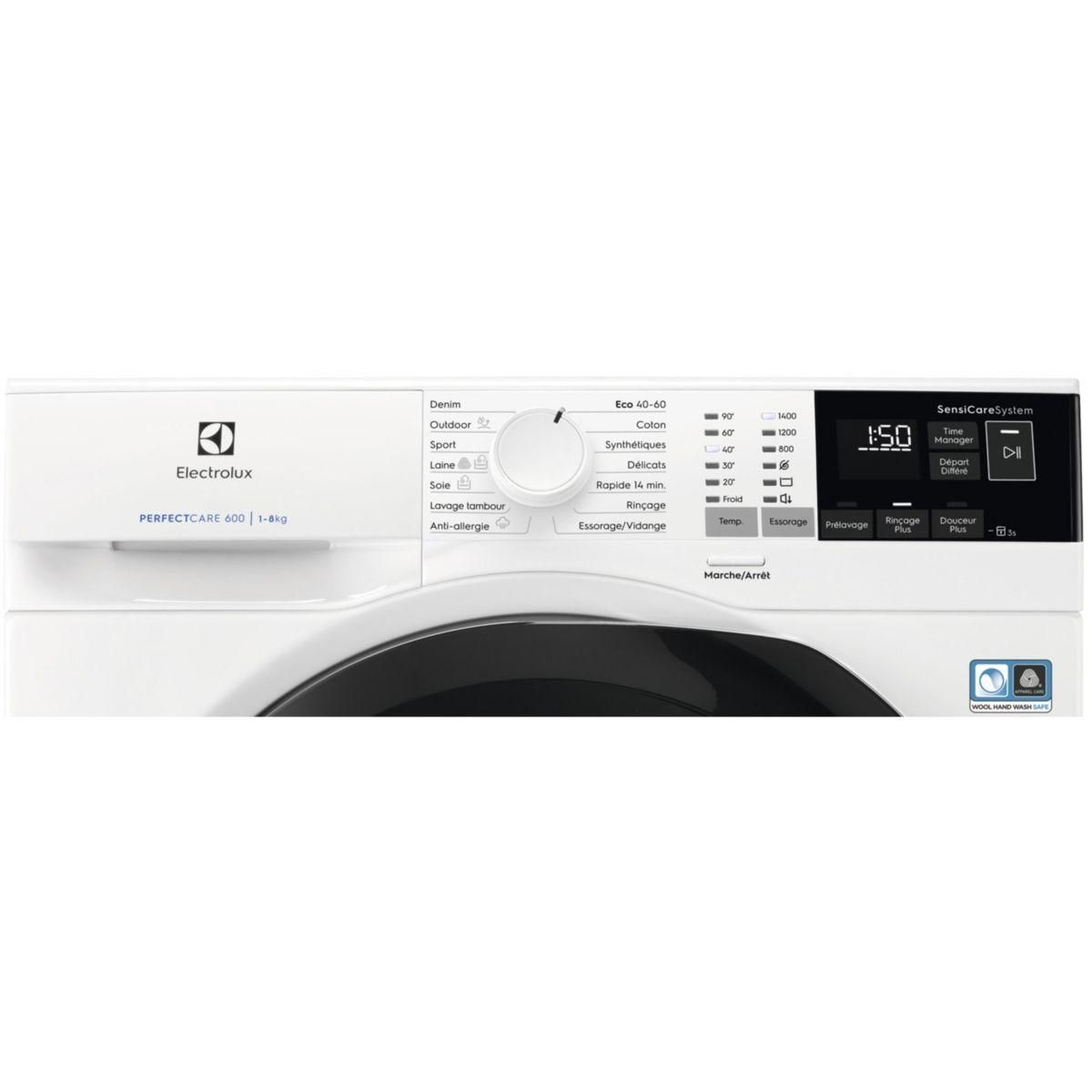 ELECTROLUX Lave linge hublot EW6F8144BA