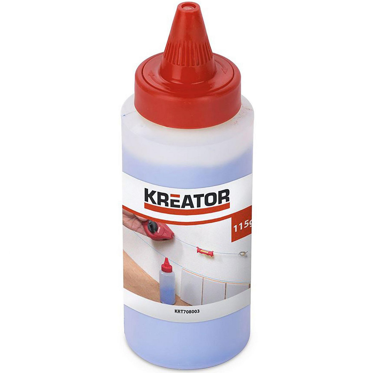 KREATOR Poudre de traçage bleue pour cordeau Kreator  115g