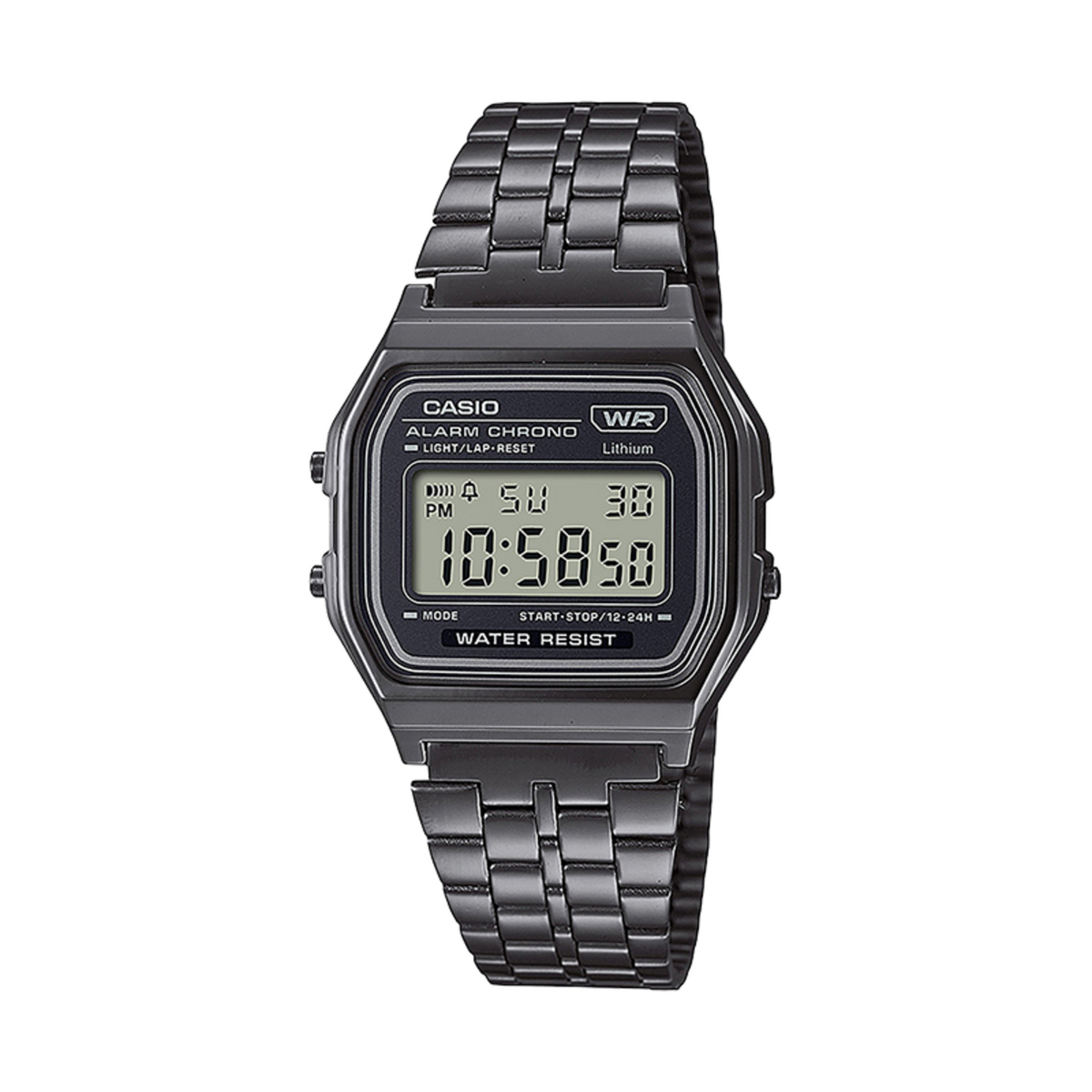 CASIO Montre Casio Vintage Iconic Mixte Noire A158WETB 1AEF