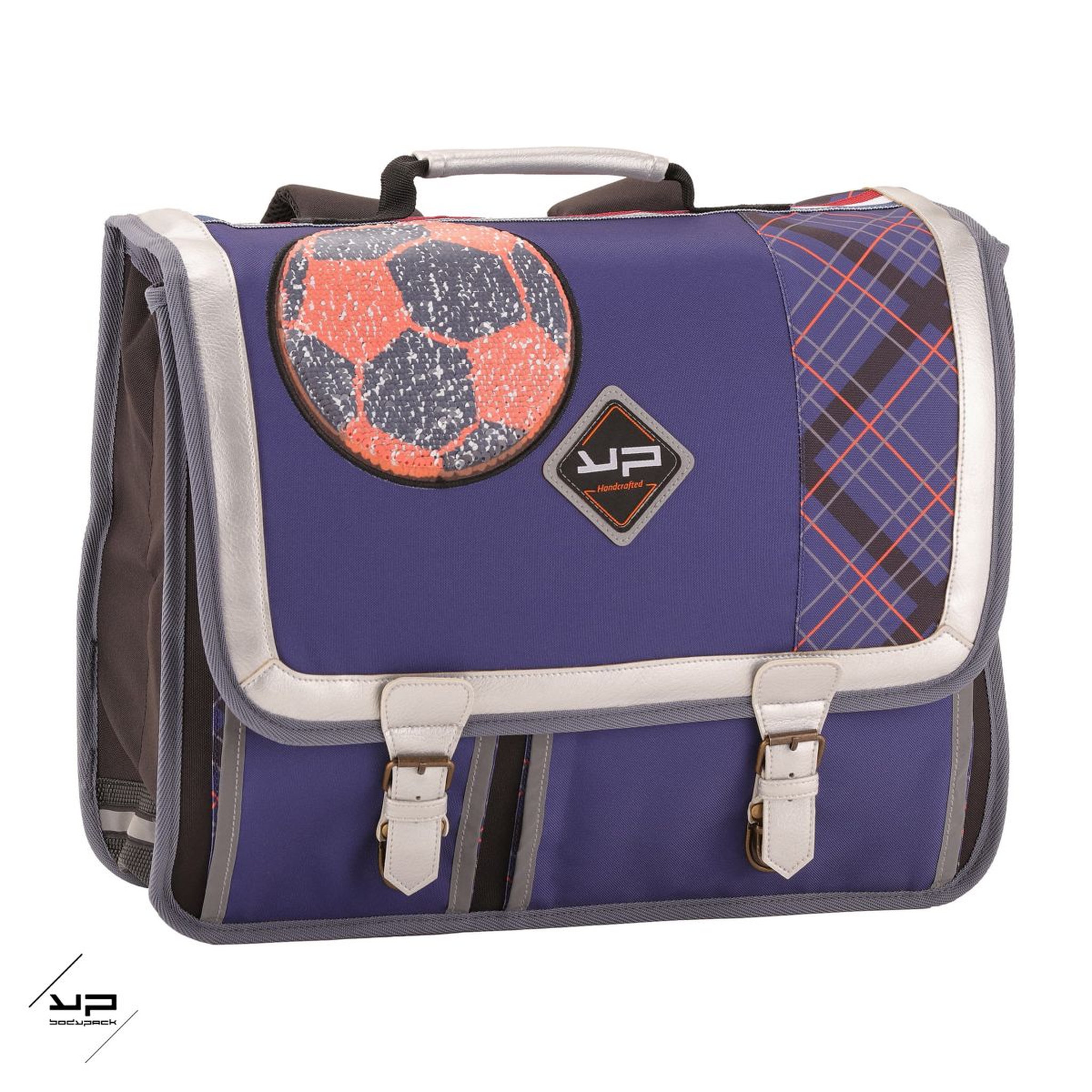 Voir la diapositive 2 : BODYPACK Cartable 41 cm CM1/CM2 bleu
