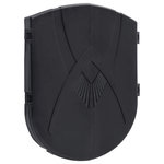 VIDAXL Jeu de fléchettes électrique avec fléchettes Noir Polypropylène