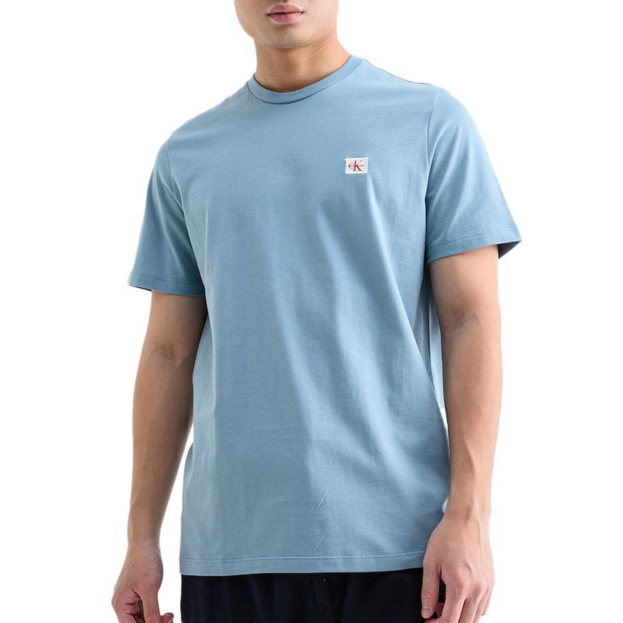 Voir la diapositive 2 : CALVIN KLEIN JEANS Lot de 2 T-shirts Gris/Bleu Homme Calvin Klein Jeans Ss Badge