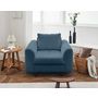 Voir la diapositive 6 : LISA DESIGN Rune - fauteuil - en tissu bouclette