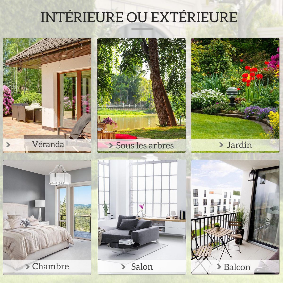 OUTSUNNY Chaise suspendue hamac de voyage portable dim. 80L x 60l x 36H m macramé coton polyester gris