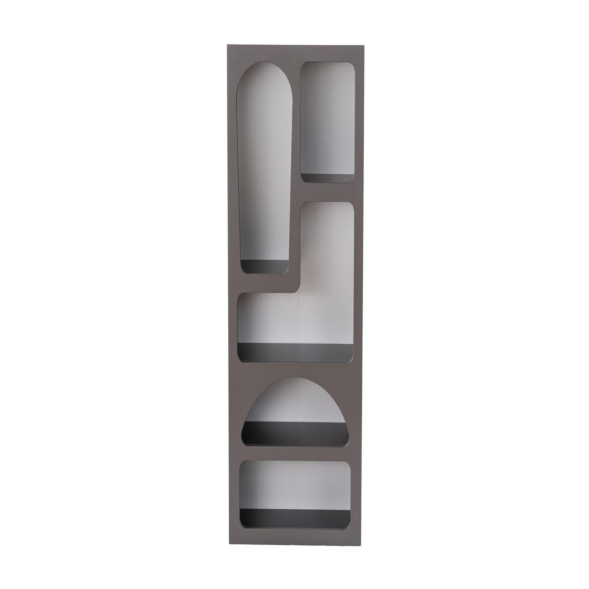 Habitat et Jardin Bibliothèque en bois  venüs  - 60 x 32 x 150 cm - anthracite