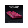 Voir la diapositive 6 : Logitech Clavier gamer G Pro X TKL Rapid Magenta