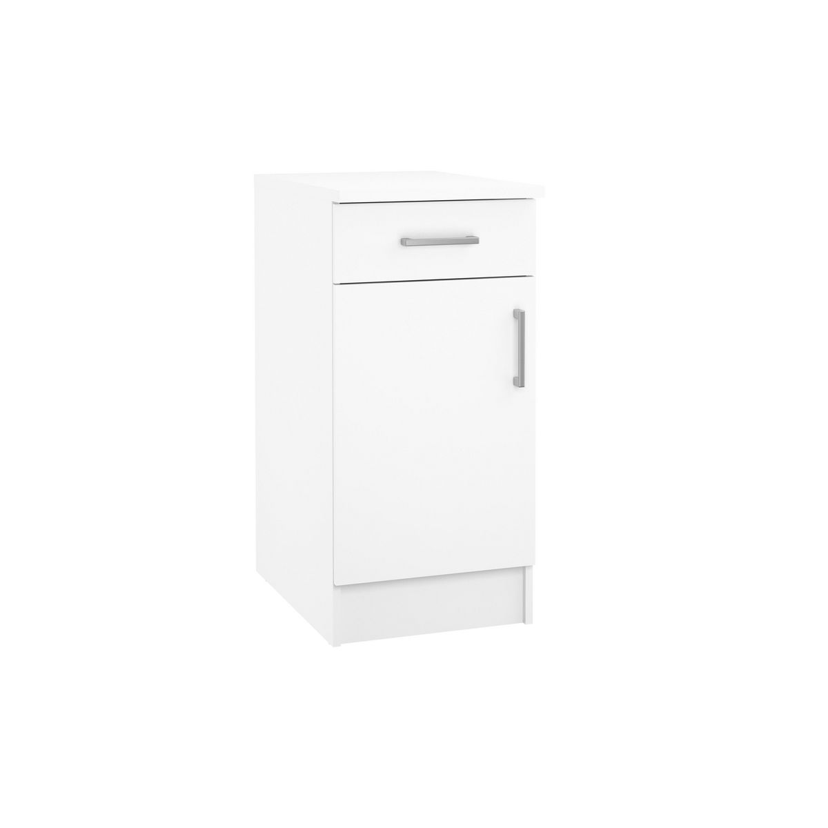  Meuble de cuisine bas 1 porte, 1 tiroir L40 cm P60cm DISCOUNT
