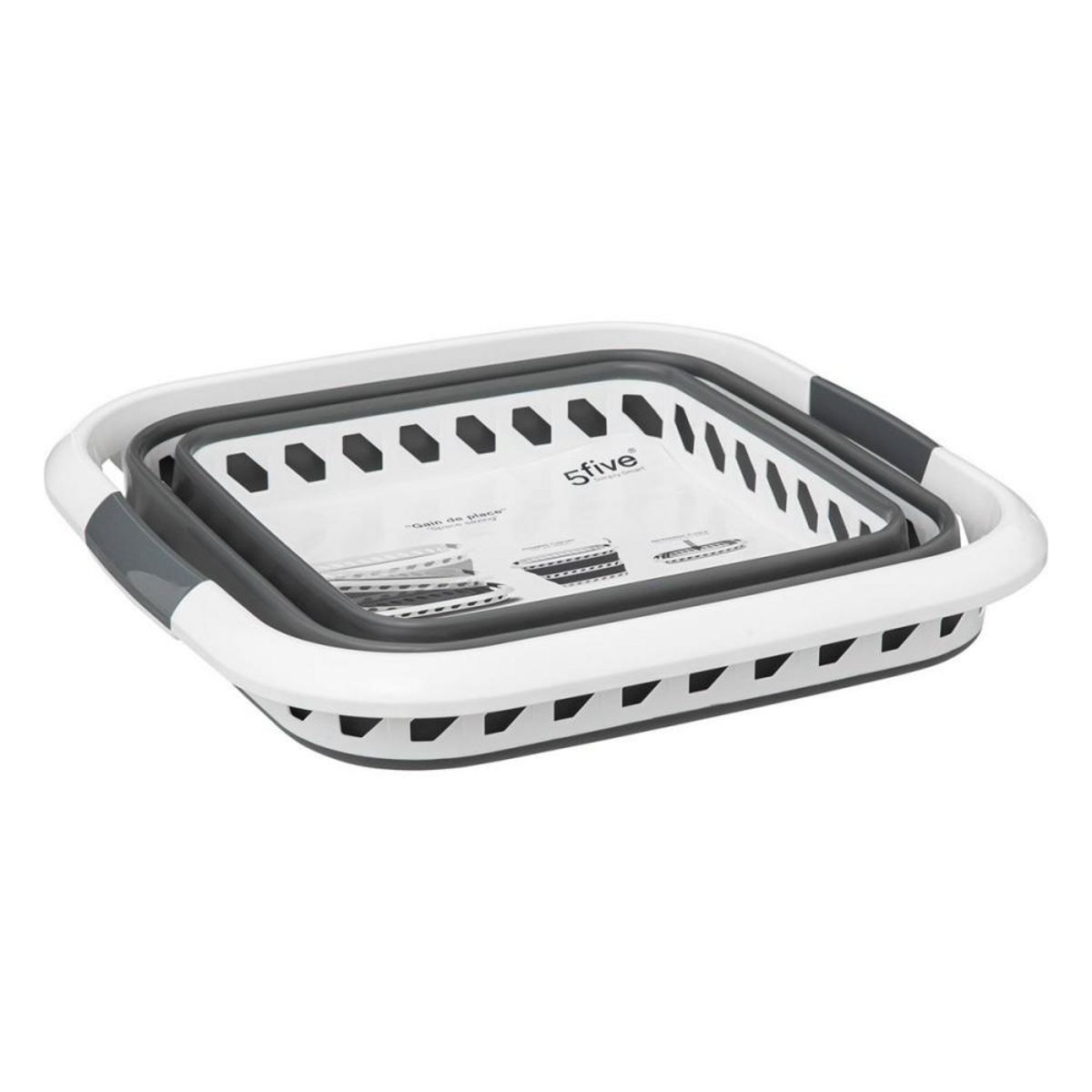 ATMOSPHERA Panier à linge rétractable 40L