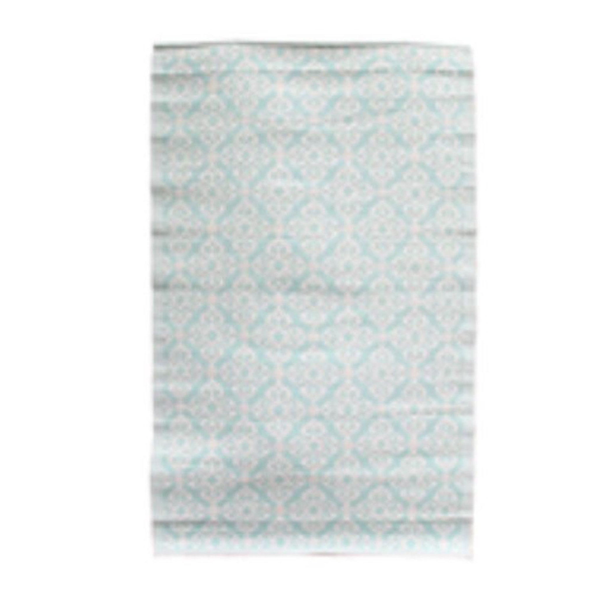 The Home Deco Factory Tapis de décoration extérieur design azura. Coloris disponibles : Bleu