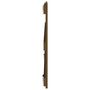 Voir la diapositive 5 : VIDAXL Tete de lit murale Marron miel 140x3x60 cm Bois massif de pin