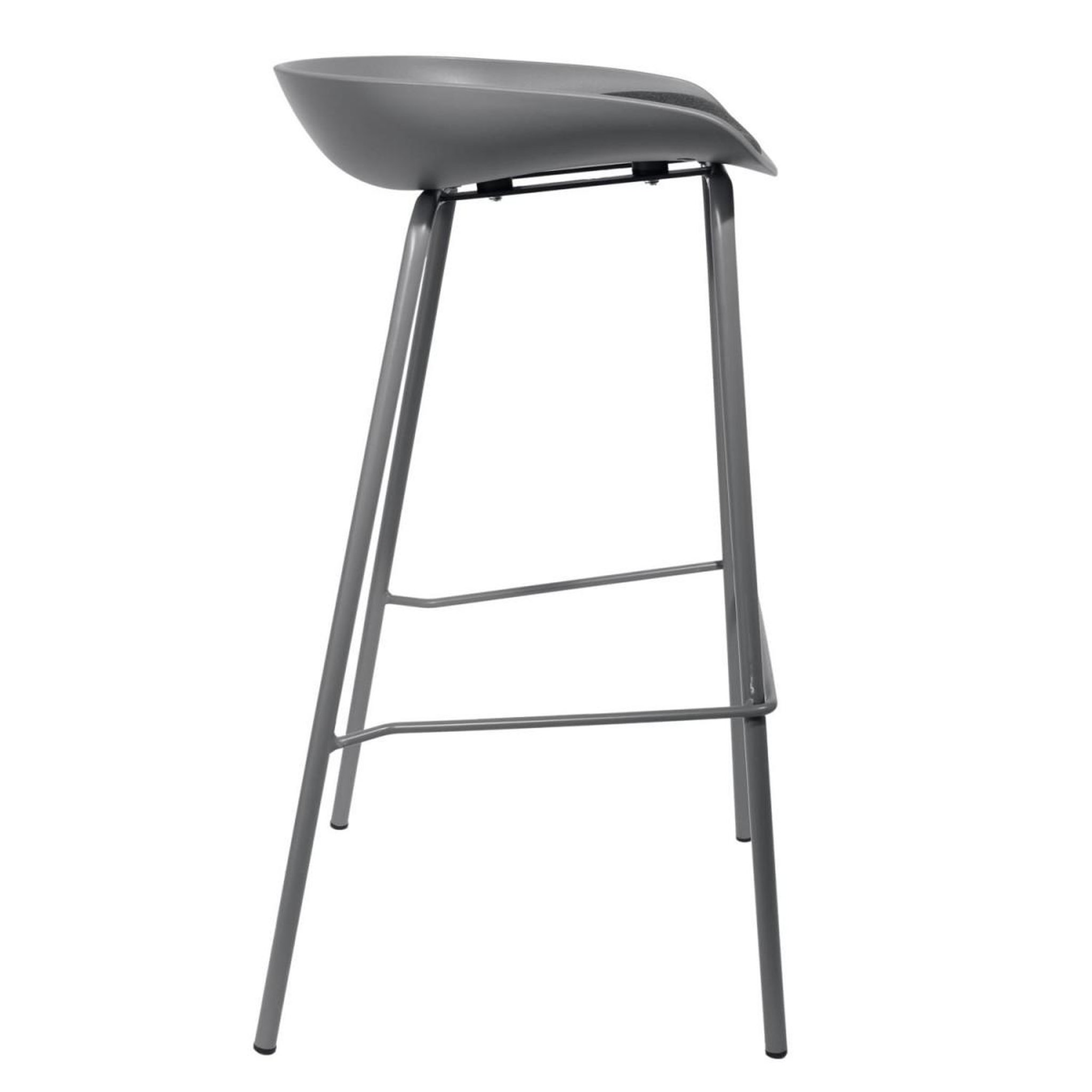 Voir la diapositive 4 : The Home Deco Factory Lot de 2 tabourets de bar  hella  84cm gris