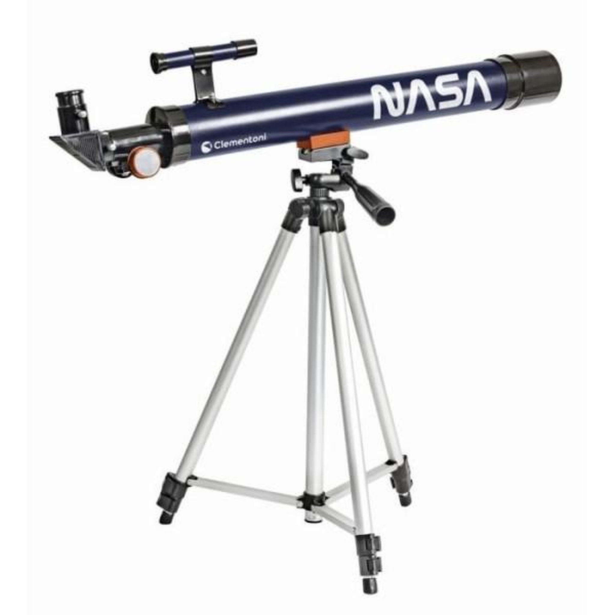 Voir la diapositive 4 : CLEMENTONI Clementoni - Science et jeau - Télescope NASA objetcif 50mm - Trépied extensible jusqu'a 127 cm