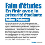 FAIM D'ETUDES. EN FINIR AVEC LA PRECARITE ETUDIANTE, Meimon Julien