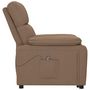 Voir la diapositive 5 : VIDAXL Fauteuil Marron Tissu