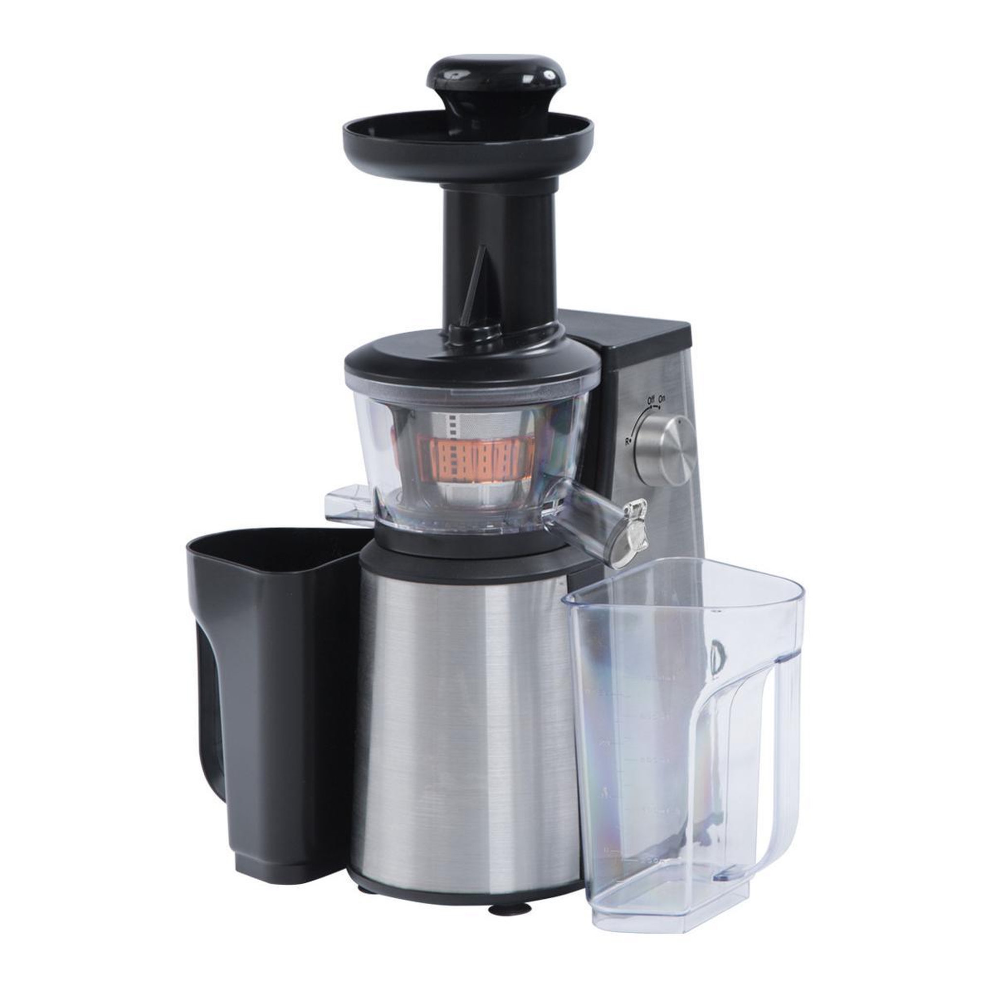 Rgv Rgv juice art new centrifugeuse lente 400 w noir, acier inoxydable